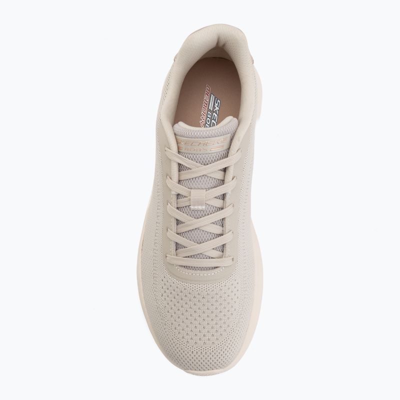 Buty damskie SKECHERS Bobs Squad Waves Current Look white 5