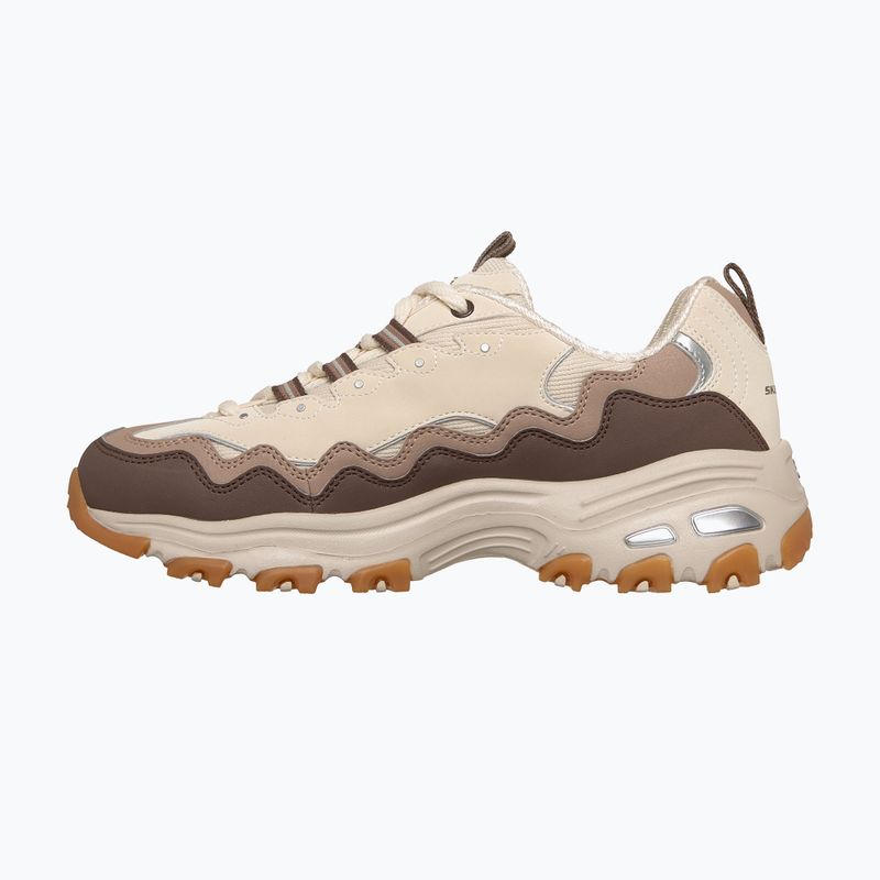 Buty damskie SKECHERS D'Lites Vintage Wave beige 10