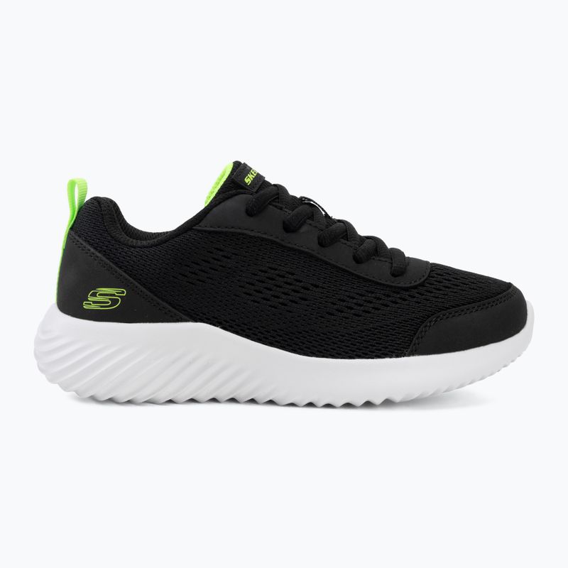 Buty dziecięce SKECHERS Bounder Quanta-Pacer black/white 2