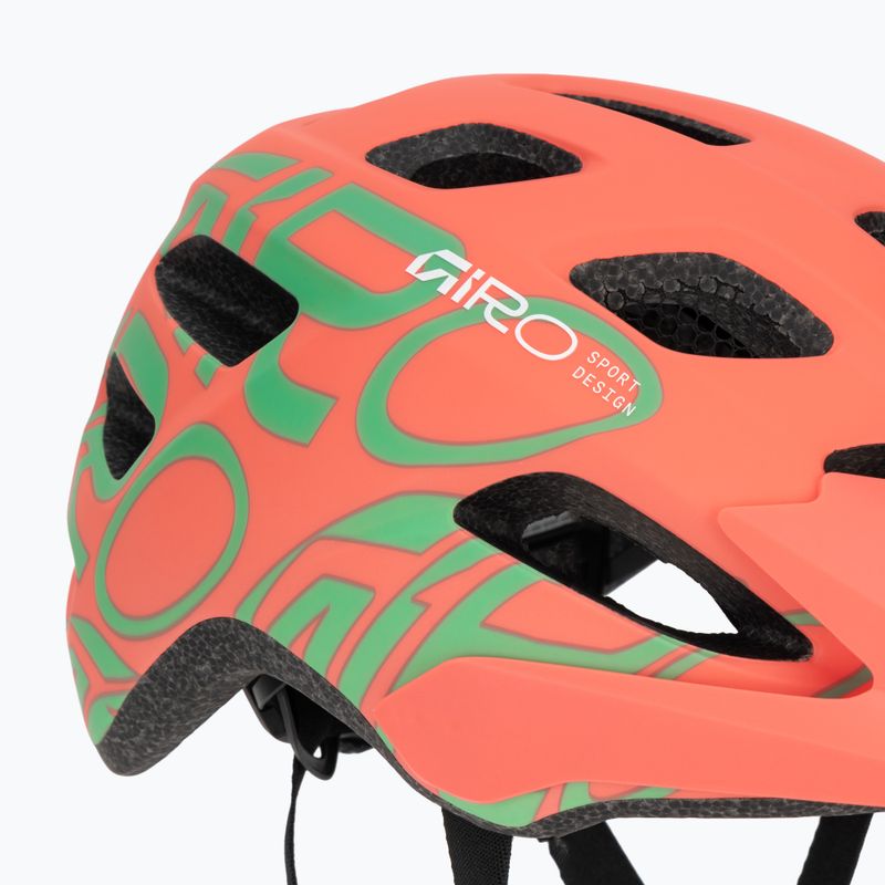 Kask rowerowy dziecięcy Giro Tremor Child JR matte endless green 8