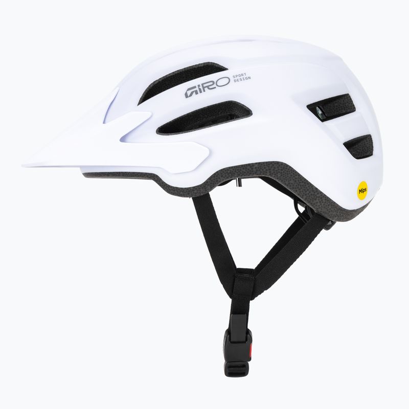 Kask rowerowy Giro Fixture II MIPS matte white/grey 3