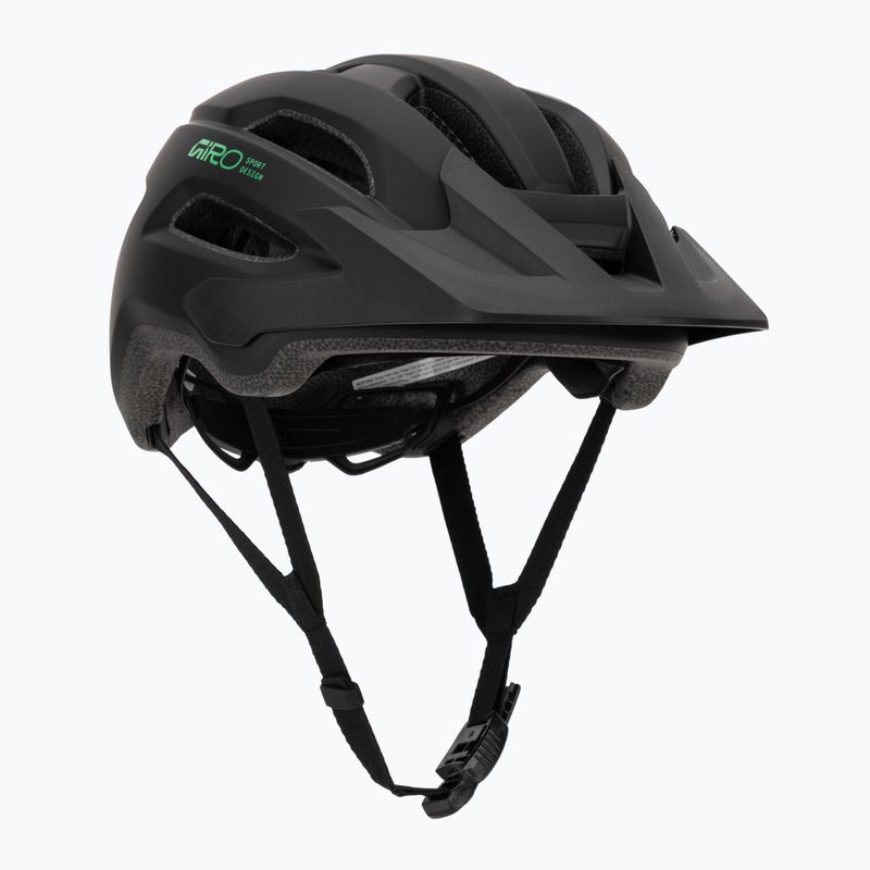 Kask rowerowy dziecięcy Giro Fixture II matte black/vivid green