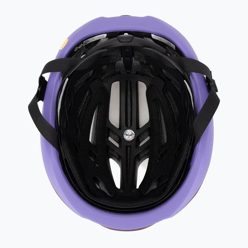 Kask rowerowy Giro Agilis MIPS matte dark maroon 5