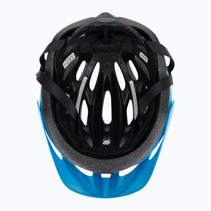 Kask rowerowy dziecięcy Giro Raze matte blue/green 5
