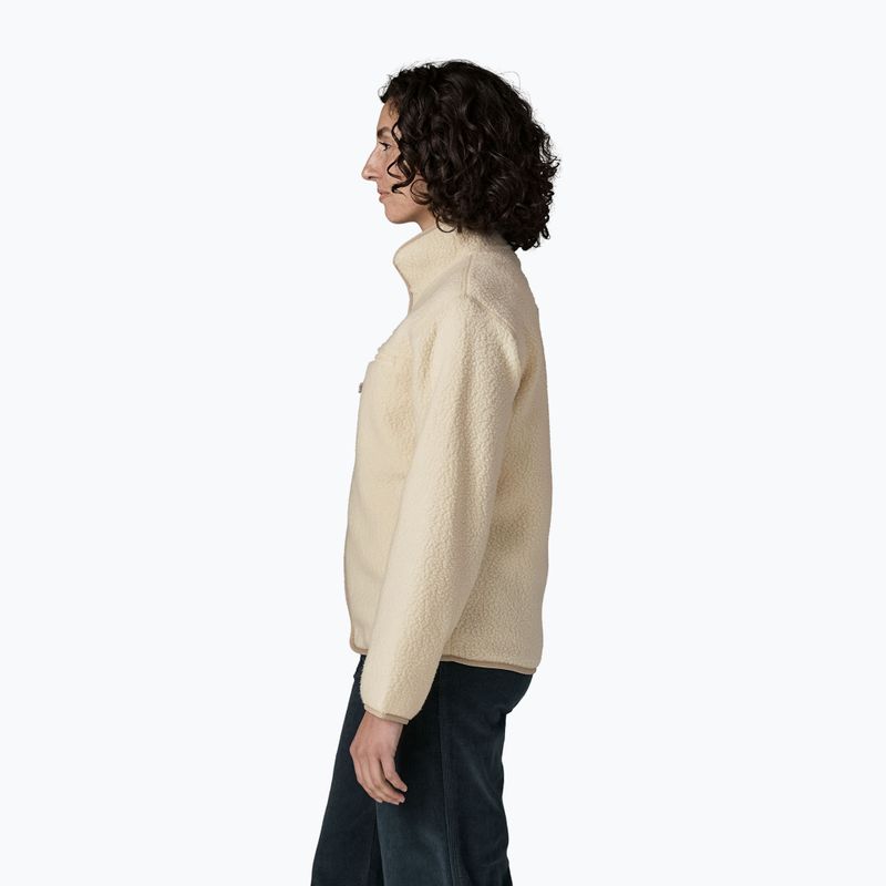 Bluza polarowa damska Patagonia Retro Pile natural 3
