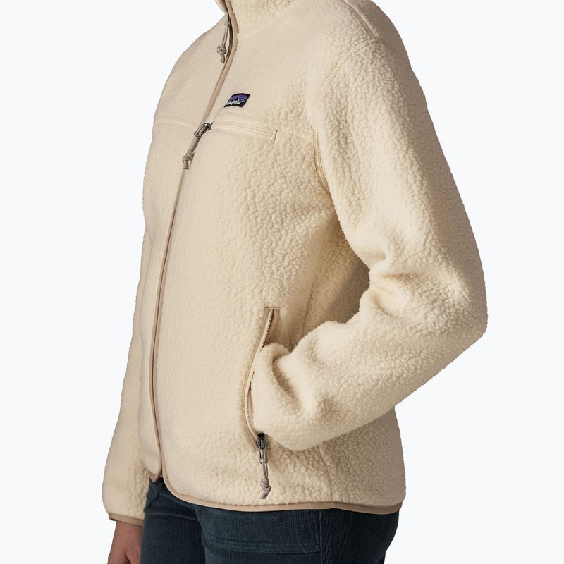 Bluza polarowa damska Patagonia Retro Pile natural 4