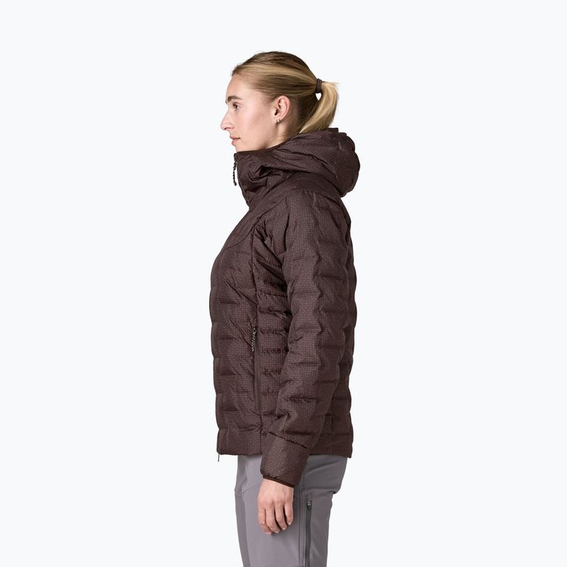 Kurtka ocieplana damska Patagonia Durable Down Hoody den brown 4