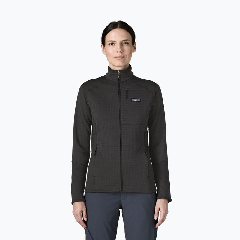 Bluza polarowa damska Patagonia R1 black w/black