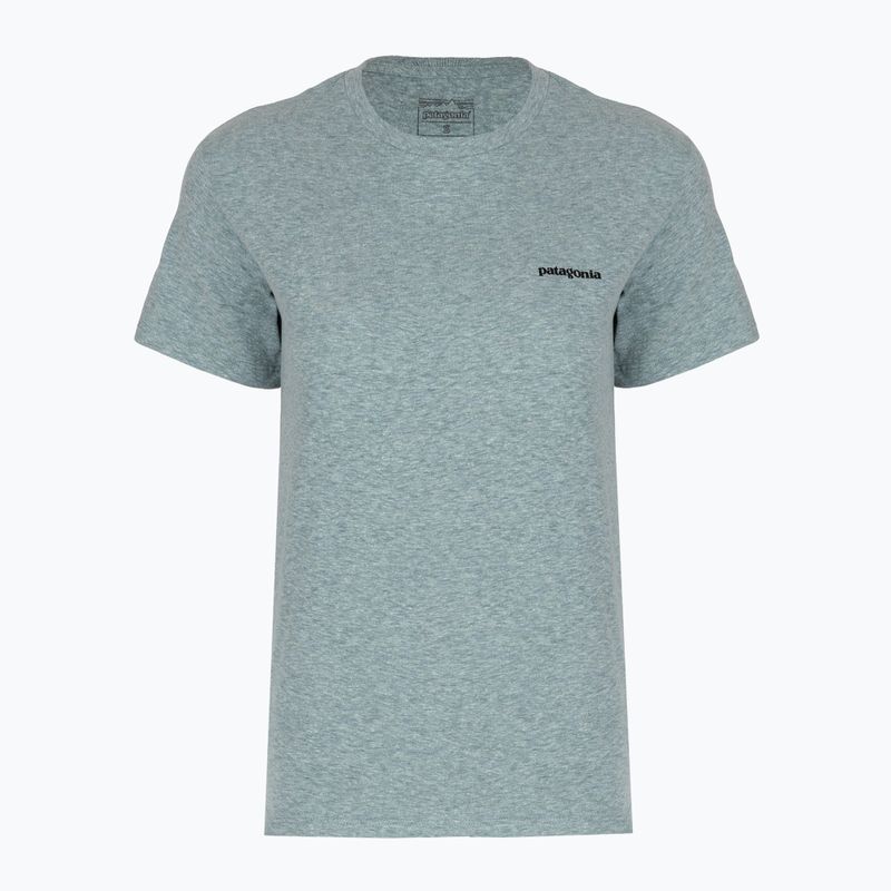 Koszulka damska Patagonia P-6 Logo Responsibili-Tee blue sage