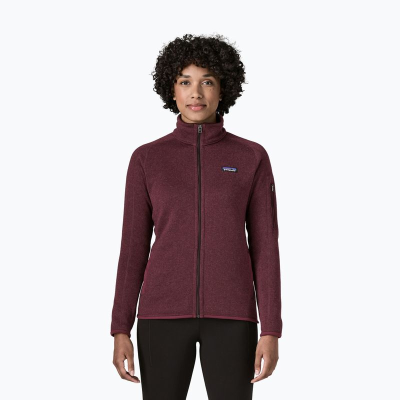 Bluza trekkingowa damska Patagonia Better Sweater berry fig