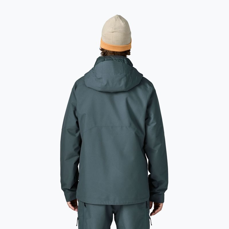 Kurtka narciarska męska Patagonia Insulated Powder Town summit blue 2