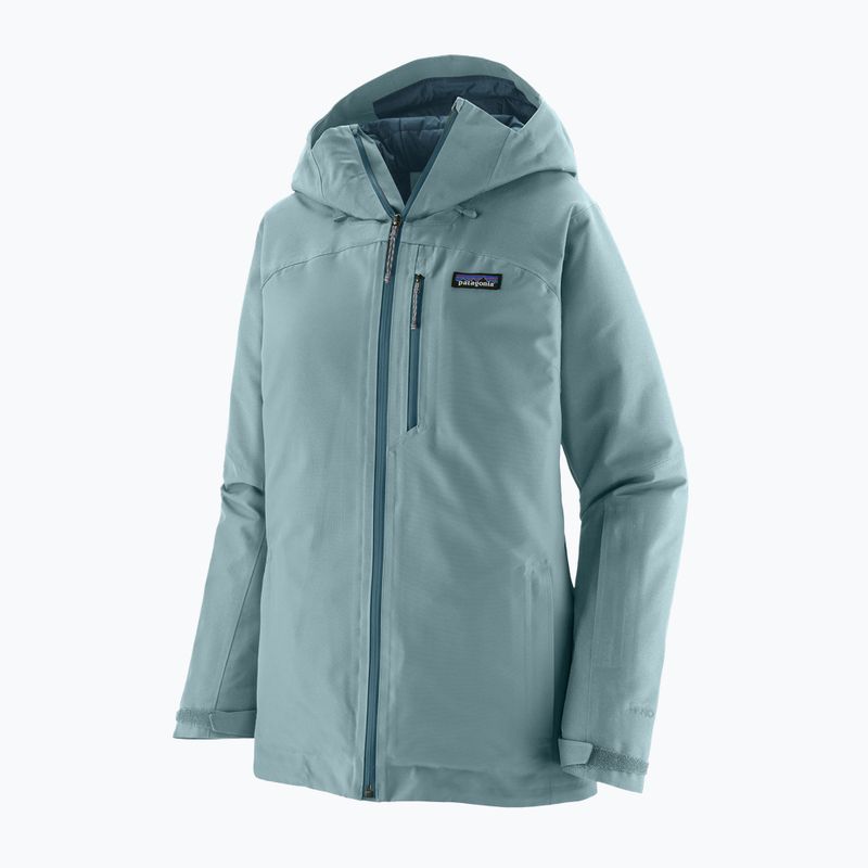 Kurtka narciarska damska Patagonia Insulated Powder Town blue sage