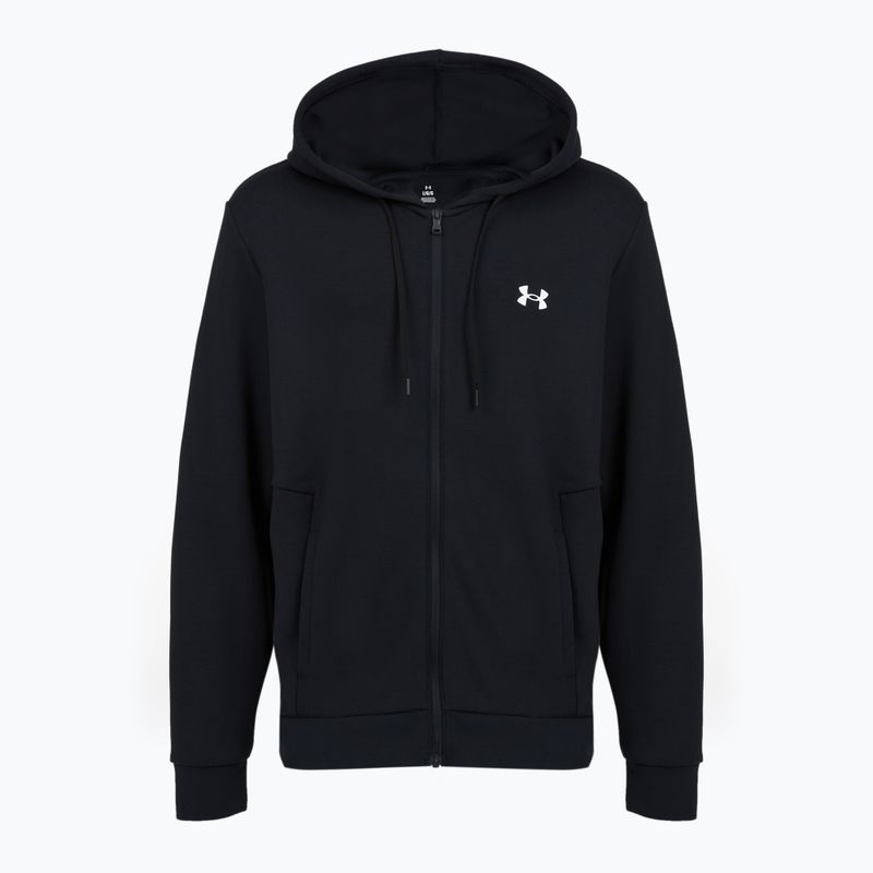 Bluza męska Under Armour Flex Fleece Full Zip black/white