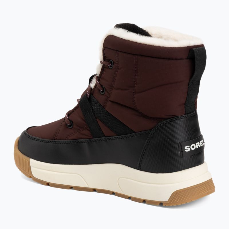 Śniegowce damskie Sorel Whitney III Mid Wp red lodge/black 3
