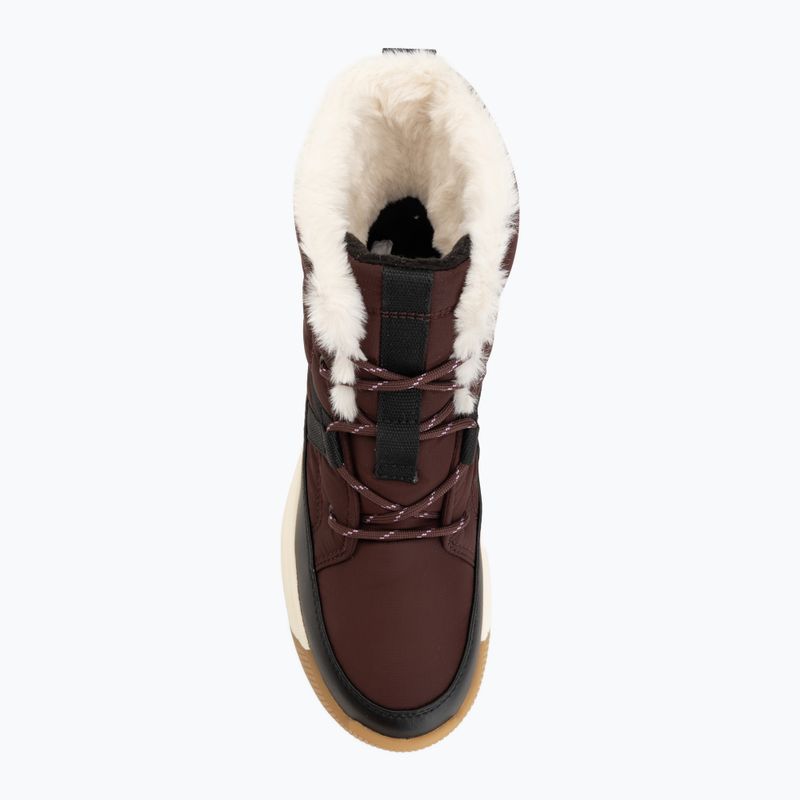 Śniegowce damskie Sorel Whitney III Mid Wp red lodge/black 5