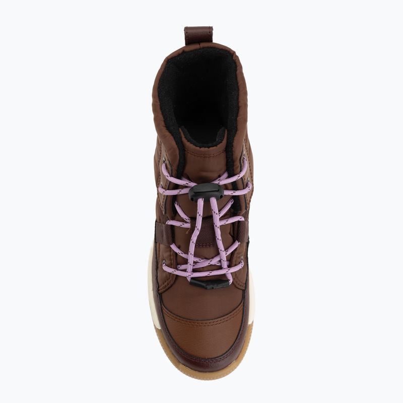 Śniegowce dziecięce Sorel Whitney III Mid Wp dark auburn/red 5