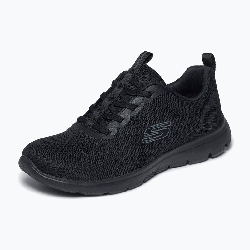 Buty damskie SKECHERS Summits Fresh Vision black 11