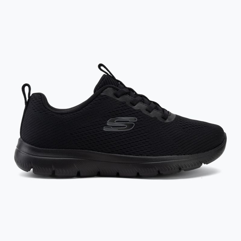 Buty damskie SKECHERS Summits Fresh Vision black 2