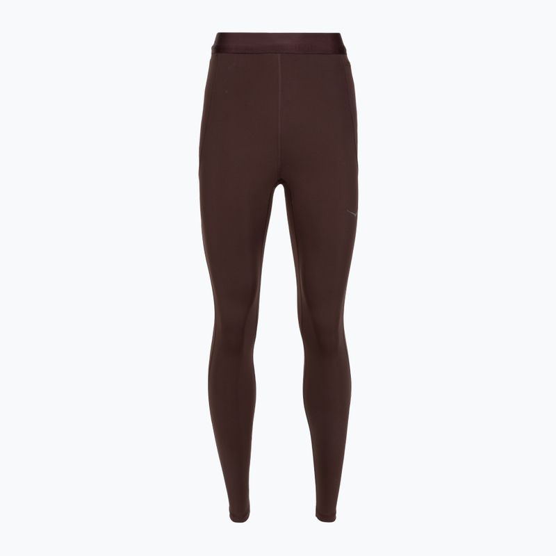Legginsy do biegania damskie HOKA Novafly Run Tight 25" deep mauve