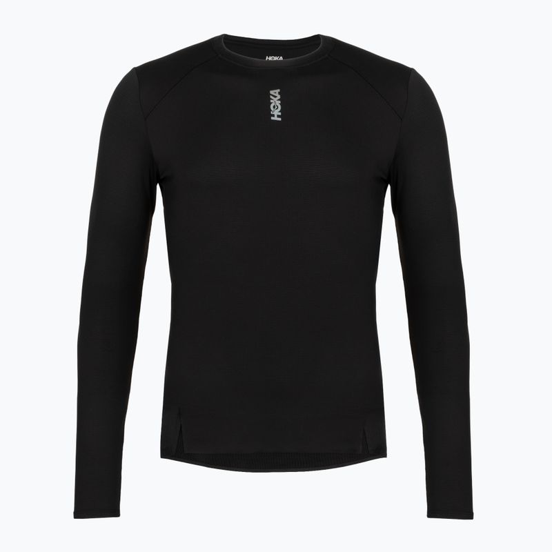 Longsleeve do biegania męski HOKA EveryRun Long Sleeve black