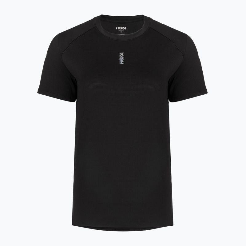 Koszulka do biegania damska HOKA EveryRun Short Sleeve black