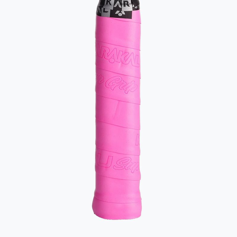 Owijka do rakiety squash Karakal Pu Super Grip pink/black 2
