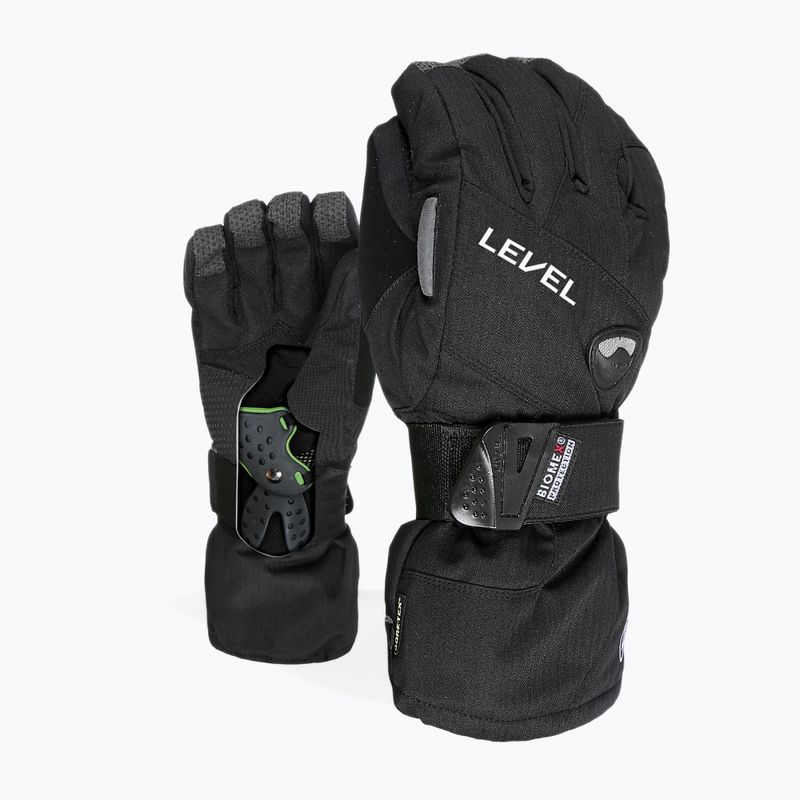 Rękawice snowboardowe męskie Level Half Pipe Gore-Tex 2021 black 8