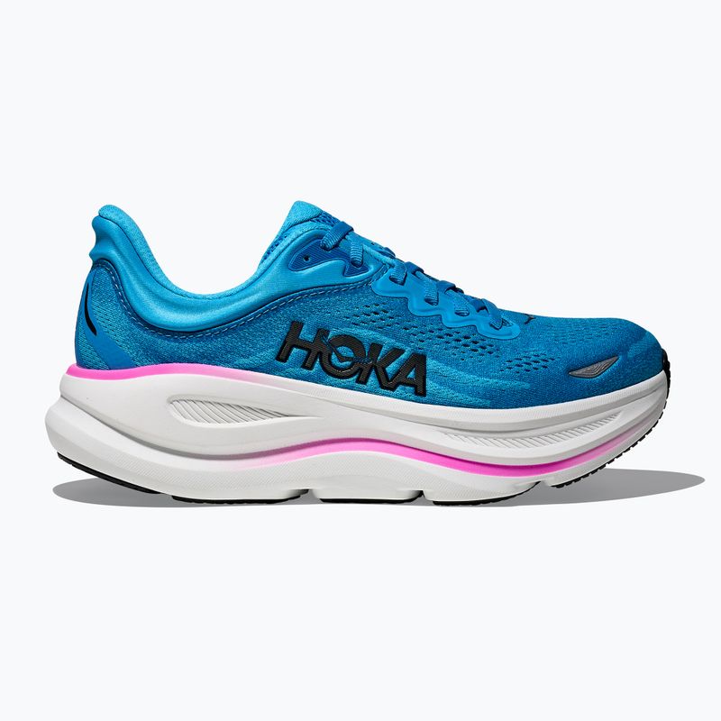 Buty do biegania damskie HOKA Bondi 9 skyward blue/neon fuchsia 9