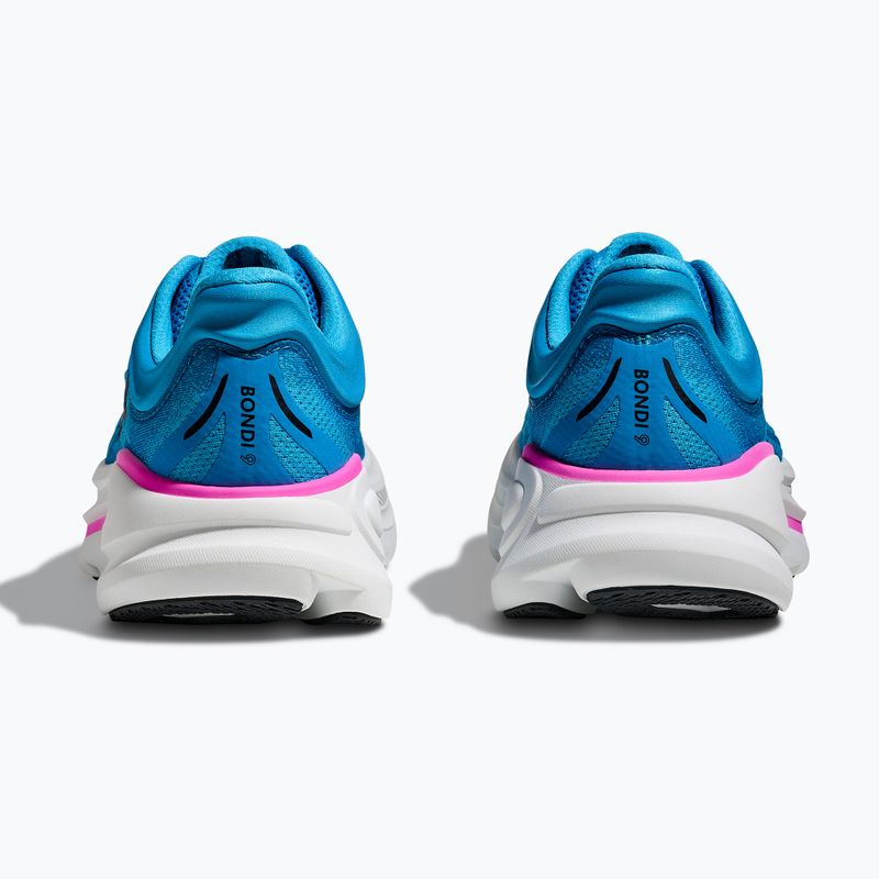 Buty do biegania damskie HOKA Bondi 9 skyward blue/neon fuchsia 13