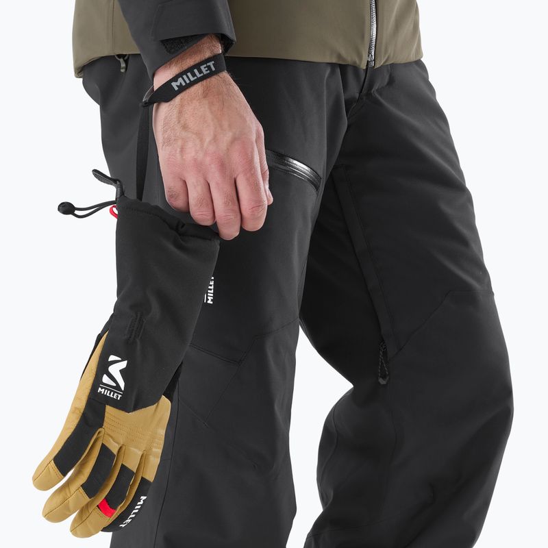 Rękawice narciarskie męskie Millet Cosmic GTX brązowy 6