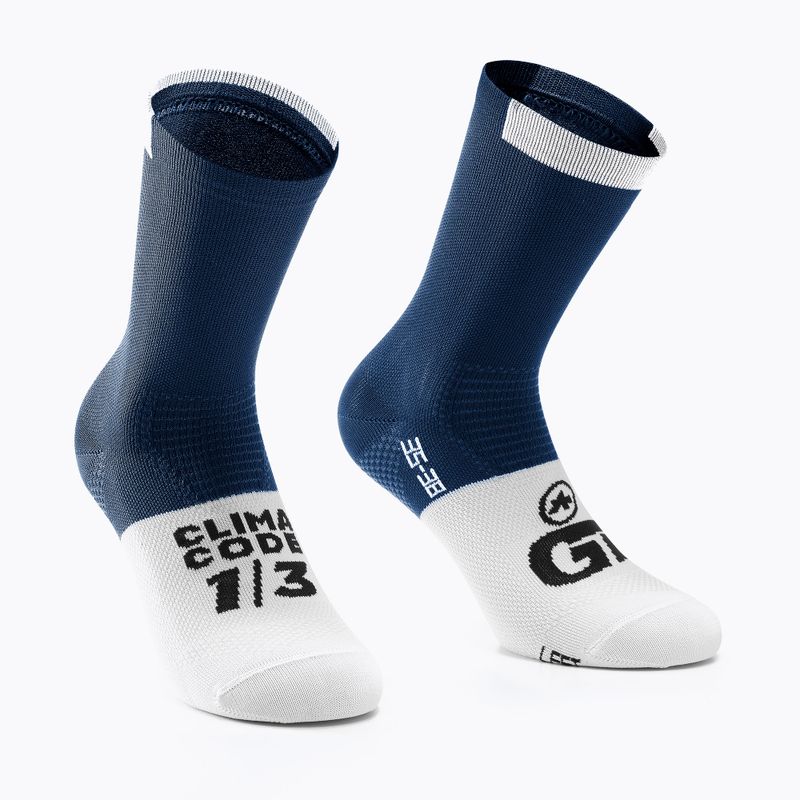 Skarpety ASSOS GT C2 stone blue
