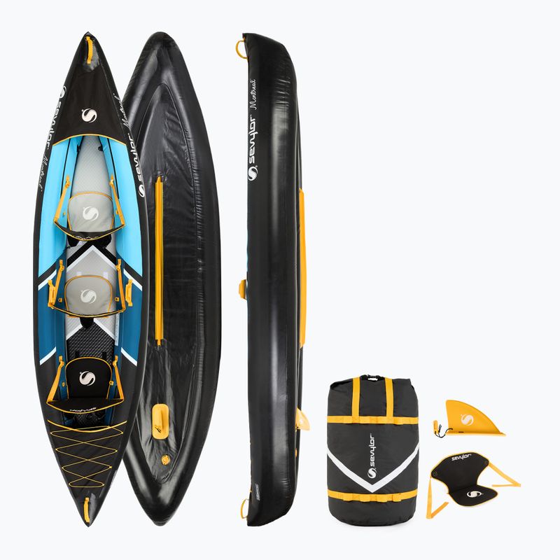 Kajak pompowany 3-osobowy Sevylor Montreal 381 cm blue/black