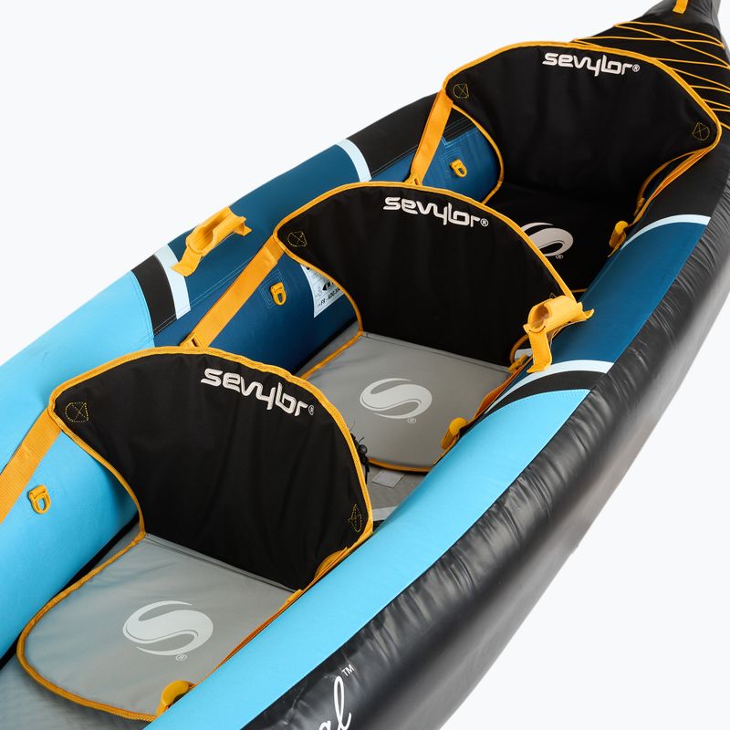 Kajak pompowany 3-osobowy Sevylor Montreal 381 cm blue/black 8
