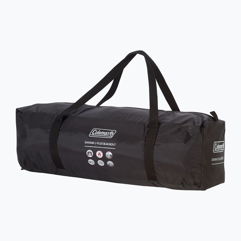 Namiot kempingowy 3-osobowy Coleman Darwin 3 Plus blackout 5
