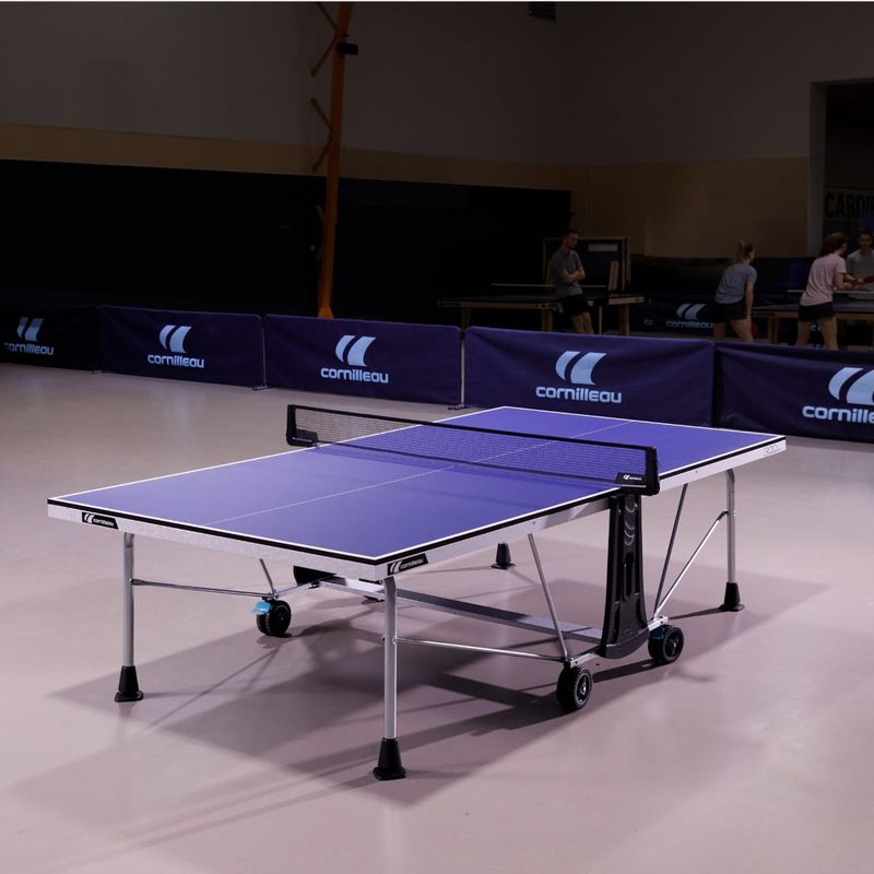 Stół do tenisa stołowego Cornilleau 300 Indoor niebieski 6