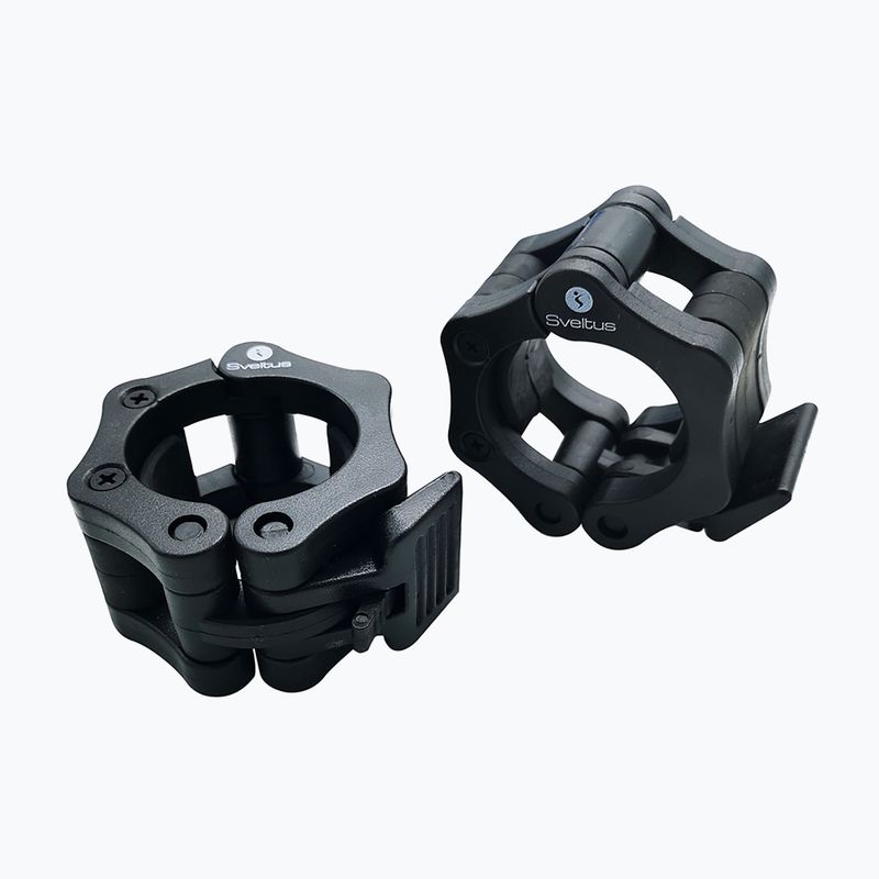 Zaciski do sztangi Sveltus 1649 Olympic 2 szt. black 2