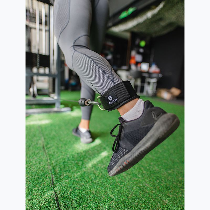 Opaski na kostkę do wyciągu Sveltus Ankle Strap 2 szt. black 4