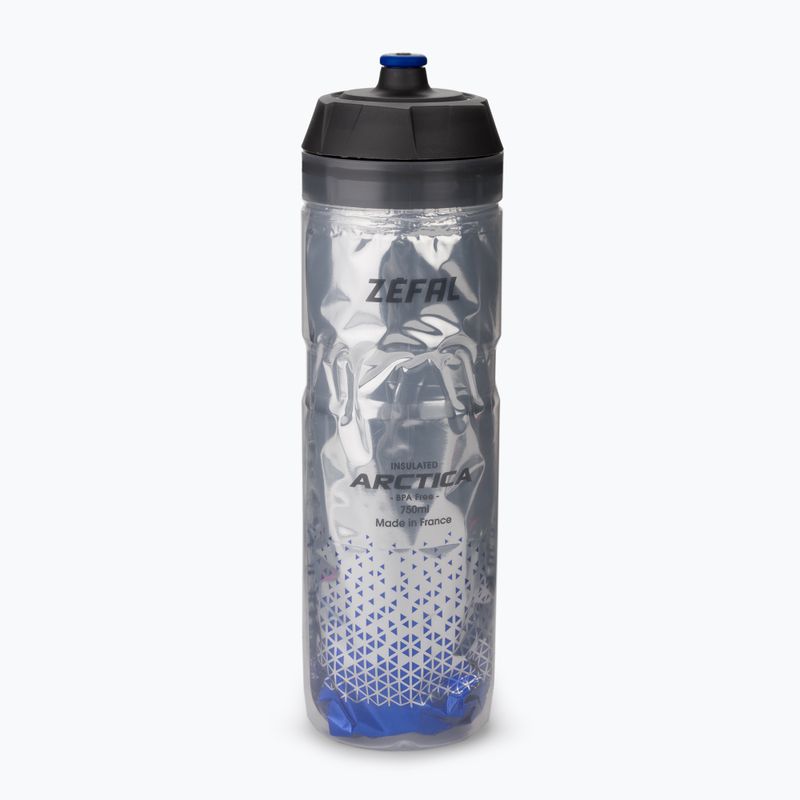 Bidon rowerowy termiczny Zefal Arctica 750 ml silver/blue 2