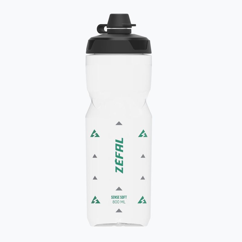 Bidon rowerowy Zefal Sense Soft 80 No-Mud 800 ml translucent 2