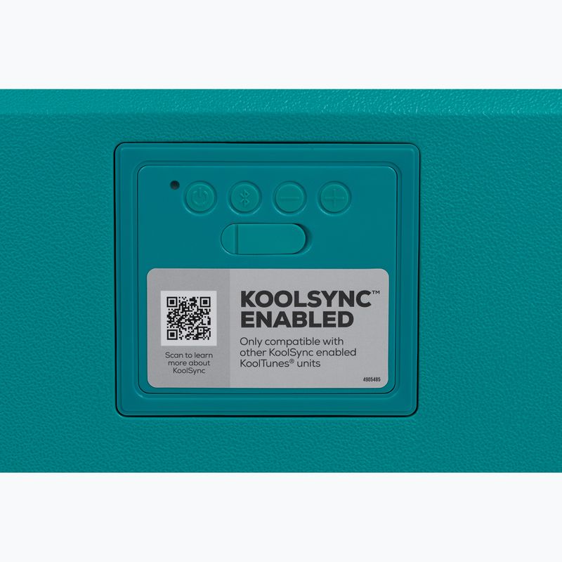 Lodówka turystyczna Igloo Retro Playmate KoolTunes 13 l dark jade 8