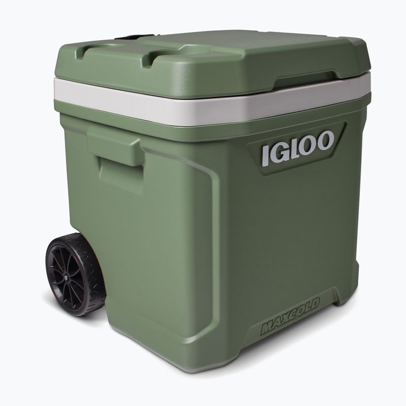 Lodówka turystyczna Igloo Ecocool 60 Roller 56 l vintage green 3