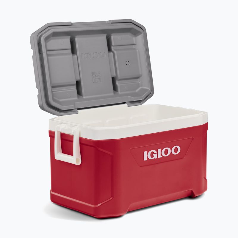 Lodówka turystyczna Igloo Latitude 52 49 l industrial red 9