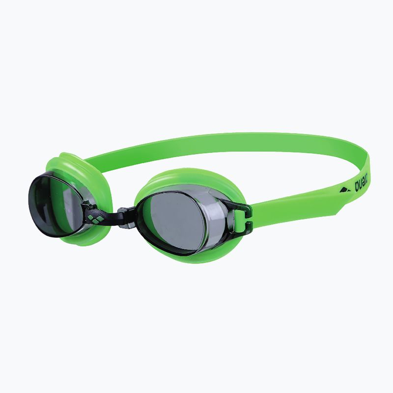 Okulary do pływania dziecięce arena Bubble 3 Junior lime/smoke