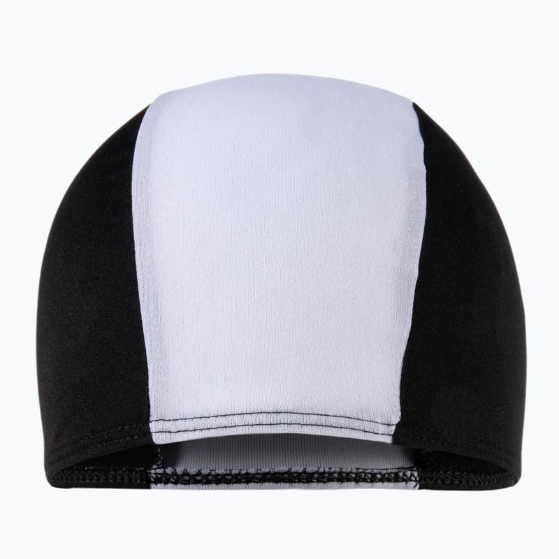 Czepek pływacki dziecięcy arena Polyester II Jr black/white 2