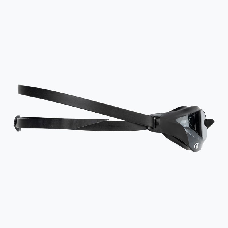 Okulary do pływania arena Cobra Core Swipe Mirror silver/black 3