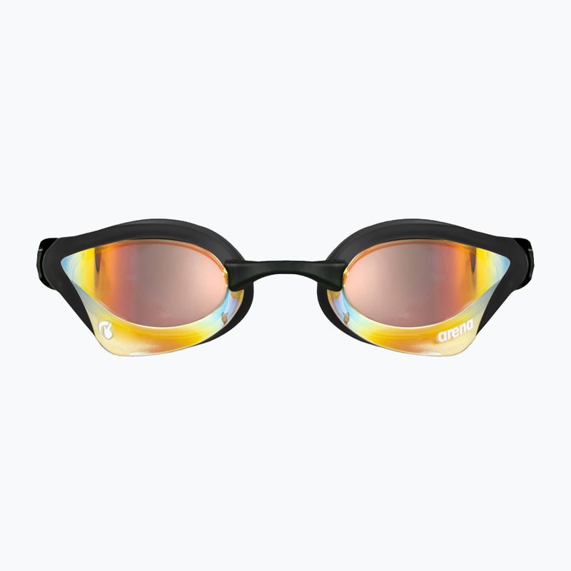 Okulary do pływania arena Cobra Core Swipe Mirror yellow copper/black 7