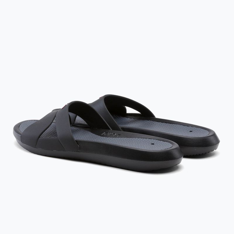 Klapki damskie arena Nina black/dark grey/black 3