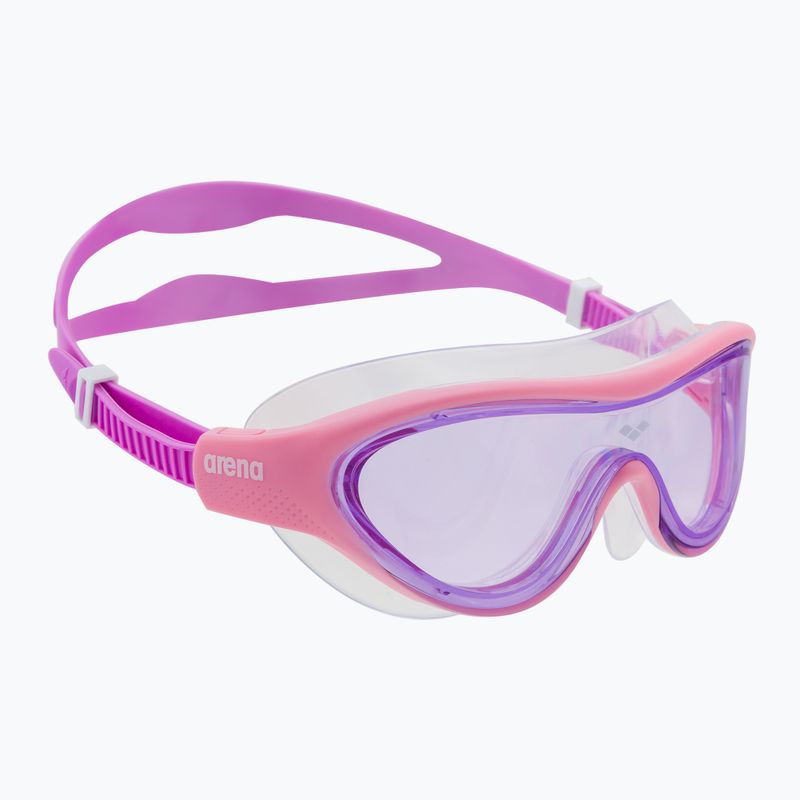 Maska do pływania dziecięca arena The One Mask pink/ pink/ violet