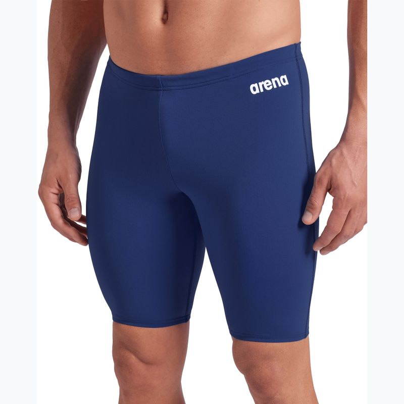 Jammery pływackie męskie arena Team Swim Jammer Solid navy/white 8
