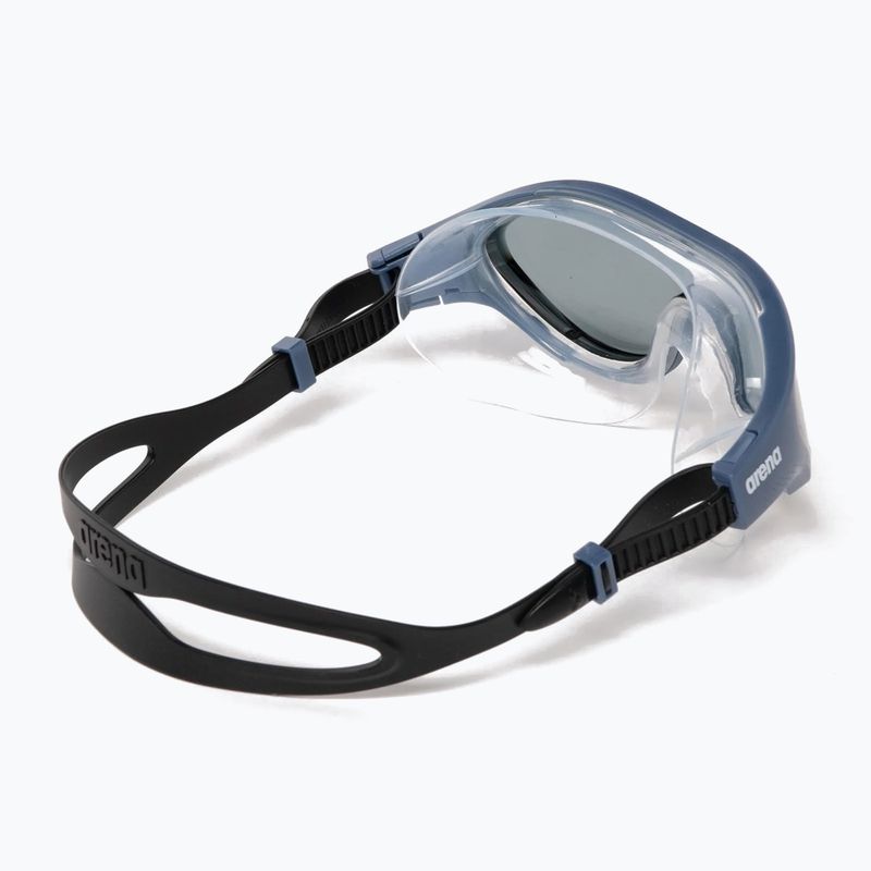 Maska do pływania arena The One Mask smoke/grey blue/black 11